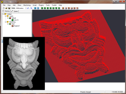 Converting a bitmap to a 3D heightmap